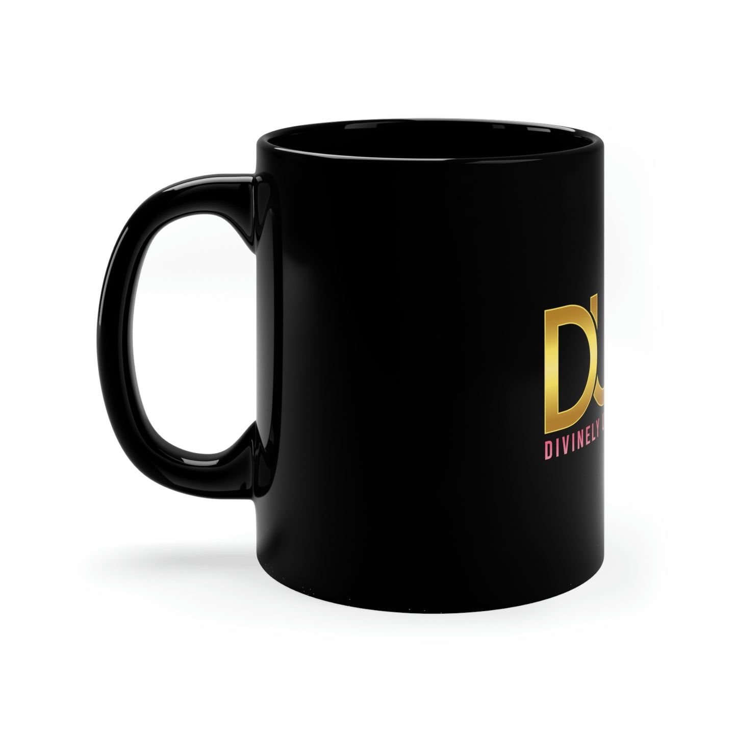 11oz Black Mug