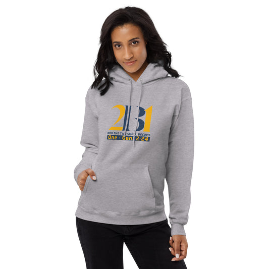 Unisex fleece hoodie